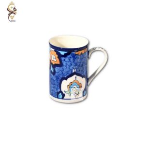 blue pottery, mug, ceramic mug