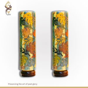 camel skin table lamp- monarch heritage-pakistan handi craft