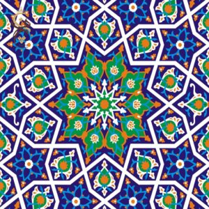 ceramic tile-geometric pattern-multani tile-pakistan